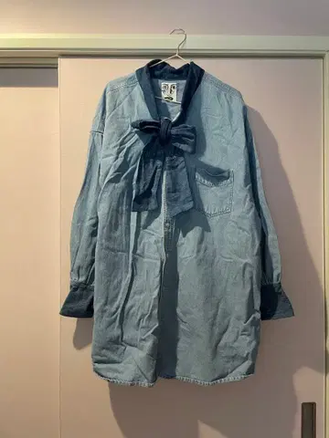 H 아쉬 빈티지 데님 리메이크 셔츠