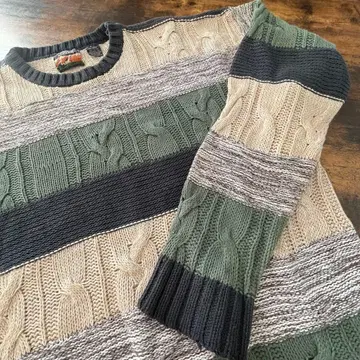 90s USA 구제 의류 HIGH SIERRA 보더 스웨터