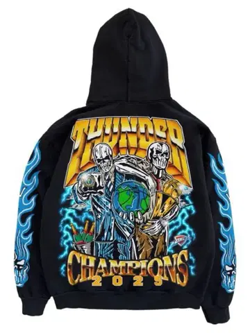 NBA x WL THUNDER WORLD CHAMPS HOODIE XL