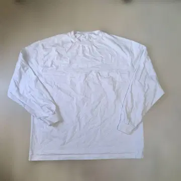 유니폼 익스페리먼트 화이트 긴팔 티셔츠 사이즈 4