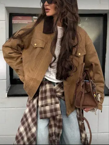 shein INAWLY 캐주얼 루즈 자켓