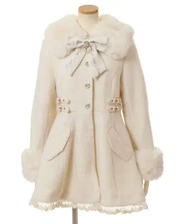 LIZLISA A라인 미니 기장 코트