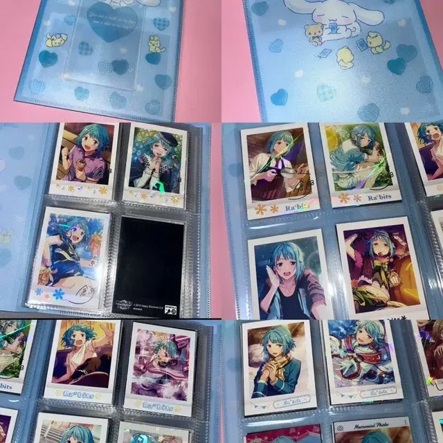 시나모롤 바인더 파샤 파샷츠 포카 앨범 앙스타