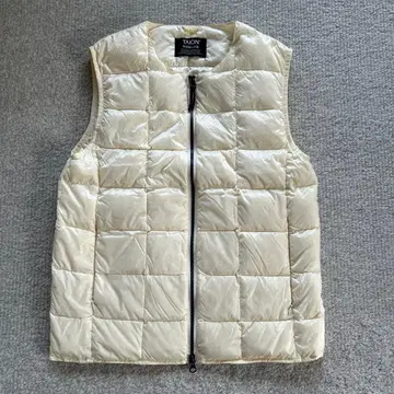 [ TAION=체온 ] 다운 베스트 솜 다운 90% 페더 10%