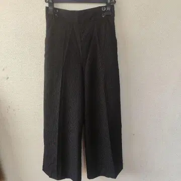 블랙 와이드 팬츠 36/S