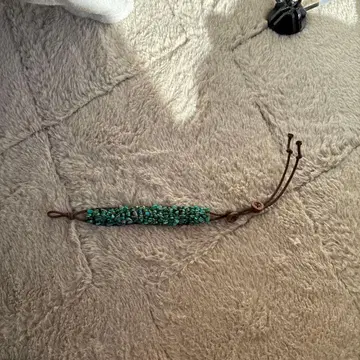 터콰이즈와 가죽 팔찌