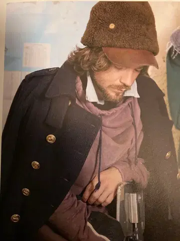 GOLDENGOOSE 보아캡 브라운 가죽 골든구스