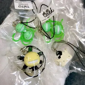 미개봉 4세트 모야시몬 스트랩 니카 에츠니카타무