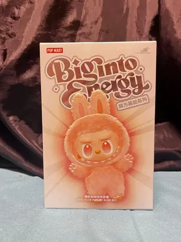 공식 정품 새상품 미개봉 Labubu BIG INTO ENERGY