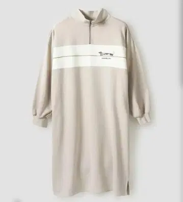 graniph 너무 긴 개 맨투맨 원피스