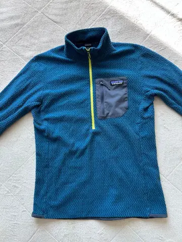 Patagonia R1 플리스 풀오버 하프 지퍼 파타고니아 남성용