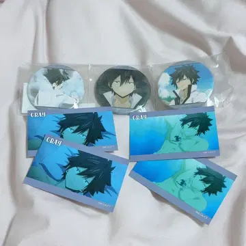 페어리 테일 그레이 100년 퀘스트 명장면 캔뱃지 카드