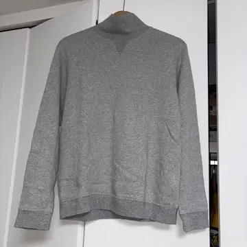 BEAMS PLUS 터틀넥 맨투맨 그레이 M 사이즈