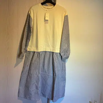 Cloudnine 아이보리 티셔츠 원피스 M