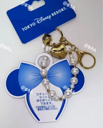 머리띠 홀더 펄 미니 디즈니 리조트 한정판