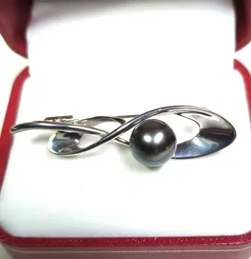 SV 타히티 펄 BR 실버 타히티 펄 브로치