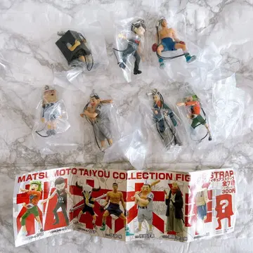 마츠모토 타이요 피규어 스트랩 캡슐 토이 시크릿 7체 세트