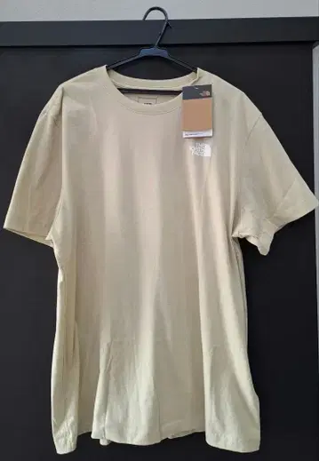 THE NORTH FACE 베이지 T셔츠 미사용 새상품 XL