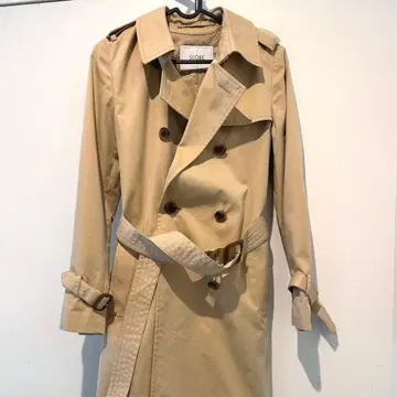 SLOBE IENA 베이지 트렌치코트 사이즈 38