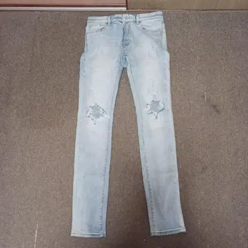 mnml 라이트 블루 스키니 데님