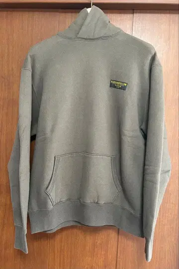 RATS CLASSIC CROSS NECK HOODIE KHAKI L