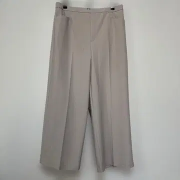 Provador 라이트 베이지 와이드 팬츠 전면 포켓 부착