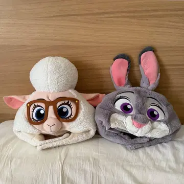 상하이 디즈니 한정판 주디 홉스 부시장 팬캡 세트