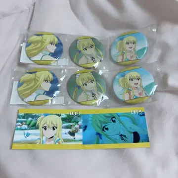 페어리 테일 100년 퀘스트 명장면 캔뱃지 카드 세트