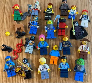 LEGO 정품 미니 피규어 20 전사 다이버 전갈 마을 사람 뱀