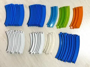 프라레일 곡선 레일 컬러 레일 묶음 판매 총 55도서