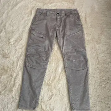 남성용 워크맨 3L 그레이 카고 팬츠 코튼 혼방