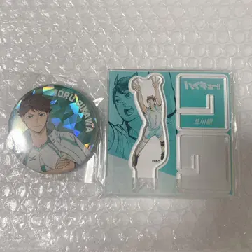 하이큐!! 오이카와 토오루 아크릴X피규어 캔뱃지