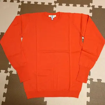 JOHN SMEDLEY 오렌지 니트 스웨터 XS