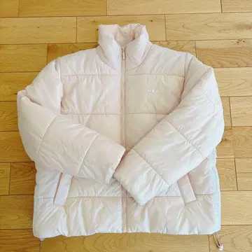 아디다스 다운 핑크 3라인 아우터 여성용 겉옷