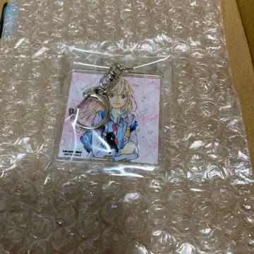 4월은 너의 거짓 아크릴 키링 반상의 오리온 미야조노 카오리 당선품