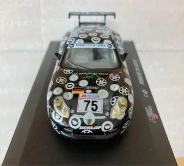 1:43 스케일 포르쉐 911 GT3 R Sila 투명 케이스 포함