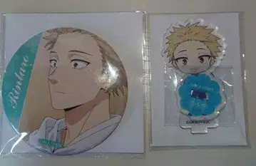 쿠지메이트 캔뱃지 미니 아크릴 스탠드 츠무기 린타로