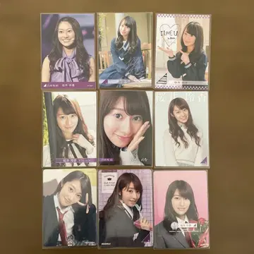 사쿠라이 레이카 트레이딩 카드 9장