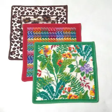 미사용 페이러 손수건 대형 3개 세트