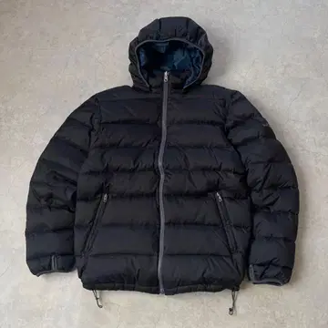 에디 바우어 리버서블 다운 자켓 후드티 블랙