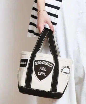 GOOD GRIEF! PATCE TOTE BAG