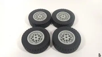 레고 테크닉 62.4 x 20 타이어 휠 4개 정품 B