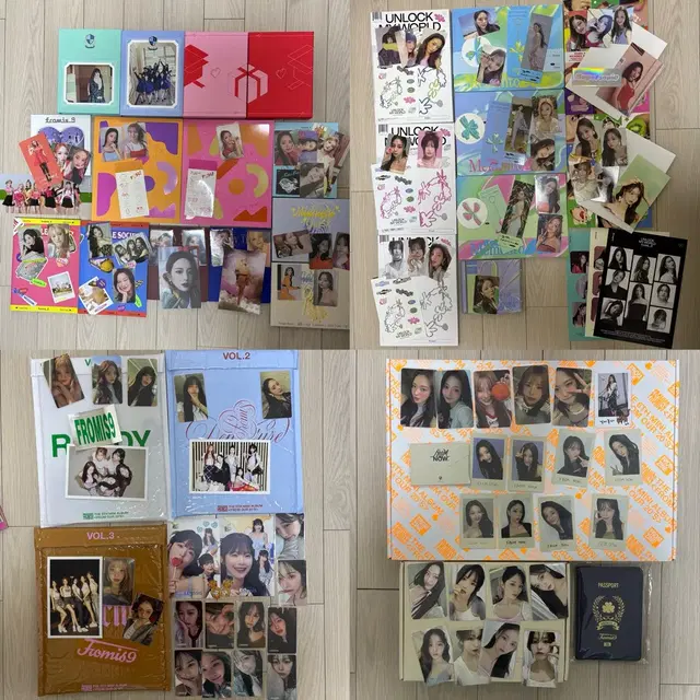 프로미스나인 앨범및굿즈