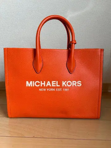 MICHAEL KORS 오렌지 토트백 2WAY 숄더백