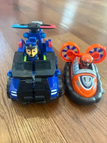 파우 패트롤 차량 세트