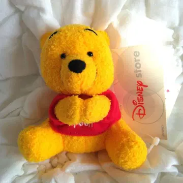 목이 움직이는 푸우 클립 마스코트 봉제 인형 디즈니 스토어