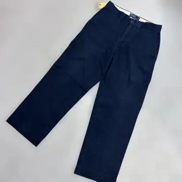 폴로 바이 랄프로렌 포니 로고 자수/치노 팬츠 네이비 M 사이즈 상당