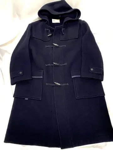 파파스 Papas 더플 코트 다크 네이비