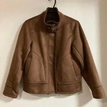 질 바이 질 스튜어트 스웨이드풍 블루종