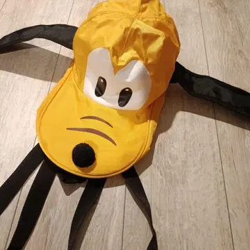 새상품급 디즈니 플루토 백팩 얼굴형 빈티지